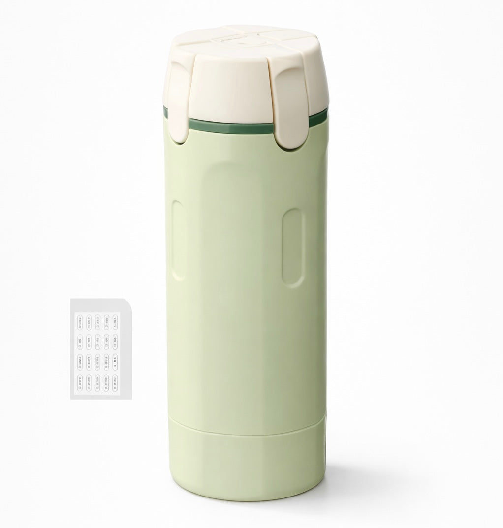 Sticlă de voiaj 4-în-1 (4x30 ml)